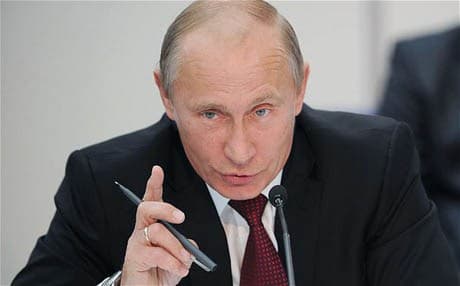 Russian President Vladimir Putin