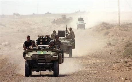 Iraqi troops in Ramadi. Photo: AFP.