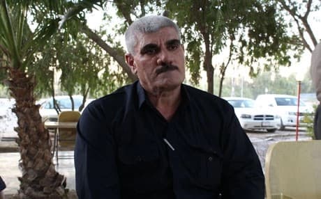 Peshmerga IED diffusor Toufiq Ibrahim Hamaqan. Photo by  Florian Neuhof