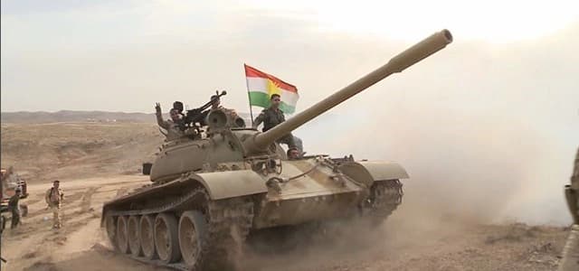 Peshmerga forces in Kirkuk. Photo: Rudaw