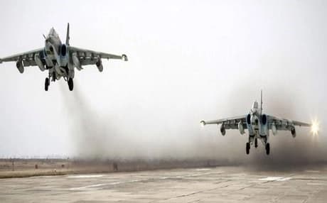 Russian warplanes in Syria. Photo: SANA.