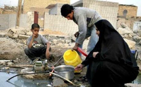  Inadequate water supply remains a problem across most of Iraq. AFP file photo. 