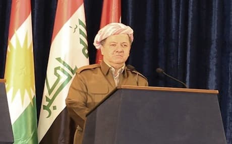 Kurdistan Region President Massoud Barzani. Photo: krp