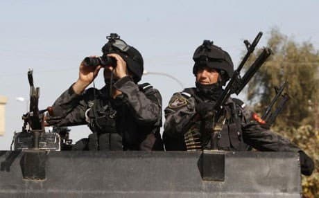 Iraqi forces in Anbar. Photo: Iraqi news agencies. 