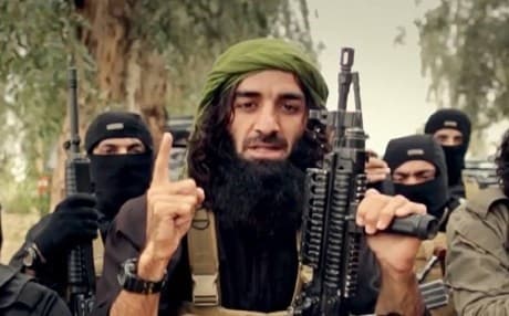 Image grab of ISIS propaganda video shows Abu Humam Kurdi