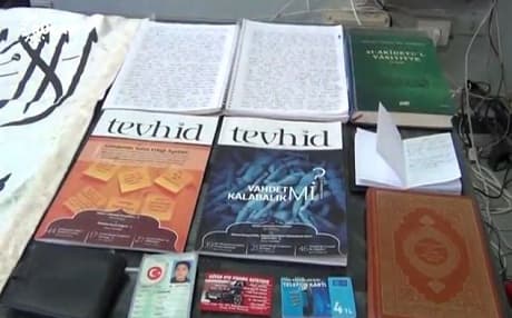 Turkish documents found by YPG fighters in Susik.