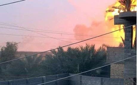 The center of Ramadi under ISIS control. Rudaw photo