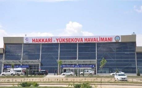 The airport in Yuksekova was inaugurated in early May. DHA photo.