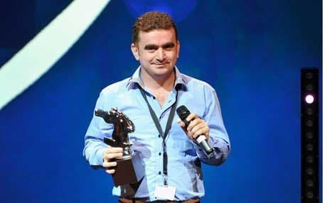 Belgian-Kurdish film director Sahim Omar Kalifa. 