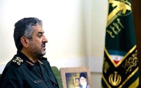 Commander of Iran's Revolutionary Guards Mohammad Ali Jafari. Photo: Tasnim