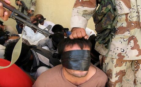 Since early August, units from the Iraqi army backed by jet fighters and helicopter gunships have pursued operations in the suburbs of Baghdad and parts of Salahaddin in what they call “an attempt to root out fighters of the al-Qaeda organization.” Photo: AP