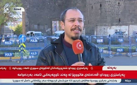 مراسل رووداو في دياربكر ماشاء الله دكاك