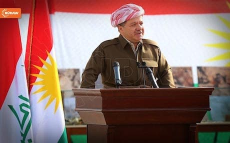 President of Kurdistan region, Masoud Barzani. Rudaw photo