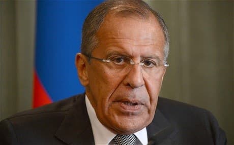 Russia's Foreign Minister Sergei Lavrov .Photo: AFP/Getty Images