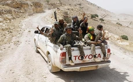 The majority of the SDF rank-and-file are members of the Kurdish Peoples Protection Units (YPG) smaller numbers of Arabs, Assyrians and Turkmen are also fighting under the same umbrella. Photo: AP.