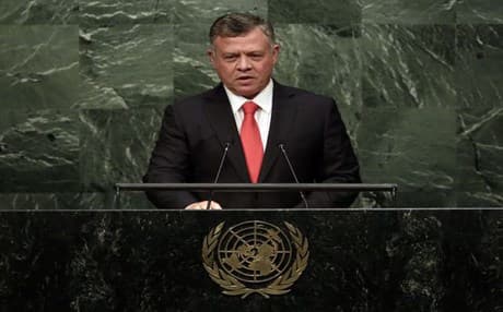 Jordanian King Abdullah. Photo: AP