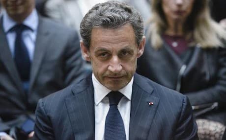 Former French President Sarkozy. AFP photo