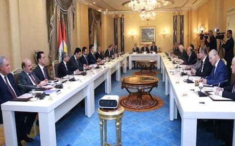 Kurdistan Region Prime Minister Nechirvan Barzani told the governors from Erbil, Duhok and Halabja that, worst of all, were the falling oil prices, and that government expenses exceed income.