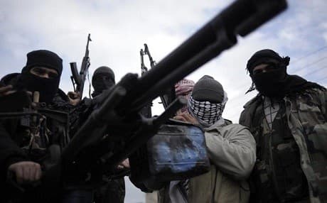 Jabhat al-Nusra militants. Photo: AFP. 
