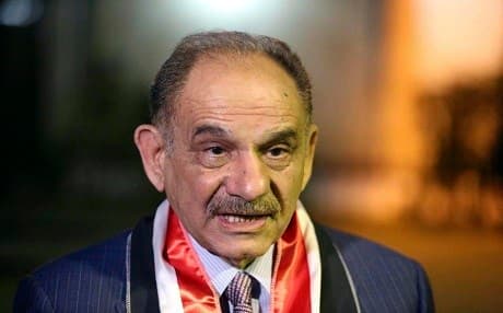 Salih Mutlaq, a deputy prime minister of Iraq who lost his job under government austerity measures. AP File Photo.
