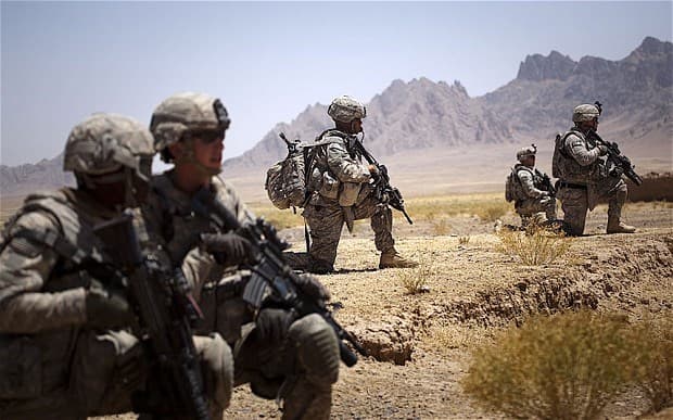 US troops in Afghanistan. Photo: AP 
