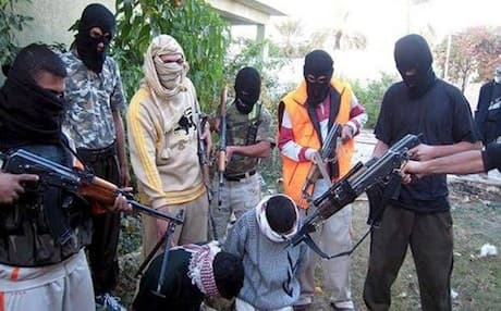 Islamic insurgents in Mosul. Photo" assahwa.com