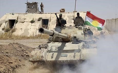 Kurdish Peshmerga nfrces. Photo: Rudaw