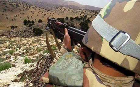 Hezbollah fighters. AFP File Photo.