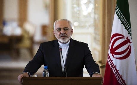 Iranian Foreign Minister Mohammad Javad Zarif. AFP File Photo. 