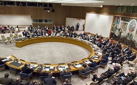 A United Nations Security Council meeting. AFP File Photo