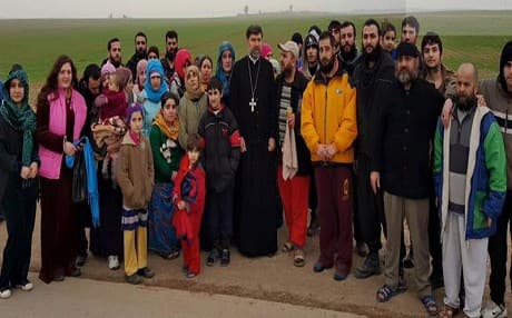 A photo of the 43 hostages released by ISIS. Photo: Catholoc Herald