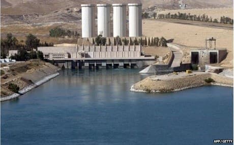 Mosul Dam. Photo: AFP/Getty Images