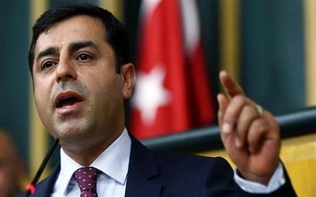 Selahettin Demirtas, co-chair of Turkey’s pro-Kurdish Peoples' Democratic Party (HDP. Photo: AFP 