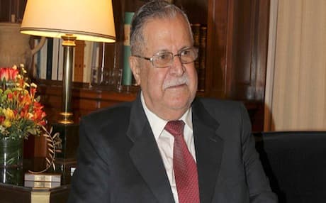 Iraqi President Jalal Talabani. Photo: AP