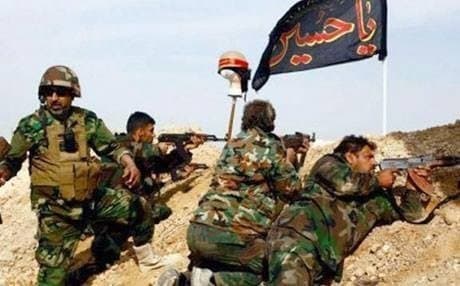 Hashd al-Shaabi militants. Rudaw photo. 