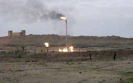 An oilfield outside Kirkuk. AFP photo