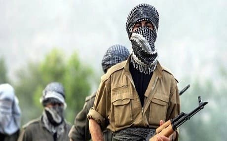 PKK fighters. AFP file photo