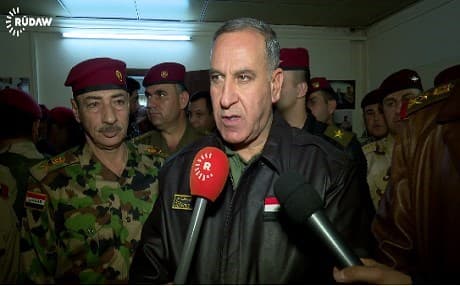 The Iraqi parliament’s auditing committee says that Defense Minister Khalid al-Obaidi should be impeached. Photo: Rudaw