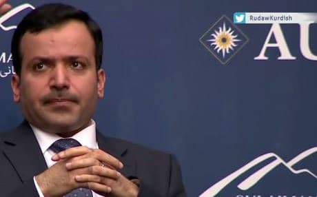Yousif Muhammad, Kurdistan's parliament speaker. Photo: Rudaw