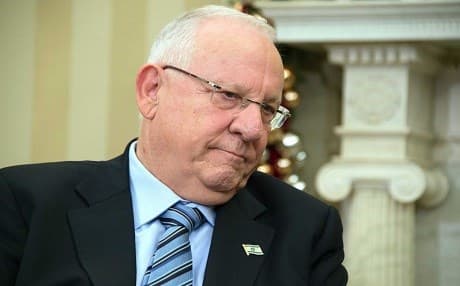 Israeli President Reuven Rivlin. AFP File Photo.