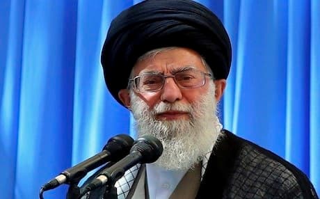 Iran's Supreme Leader Ayatollah Ali Khamenei. AP Photo. 