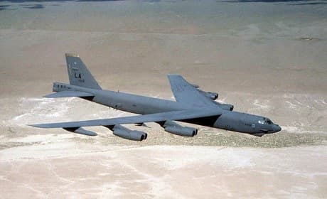 US Air Force B-52 Stratofortess. US Air Force photo. 