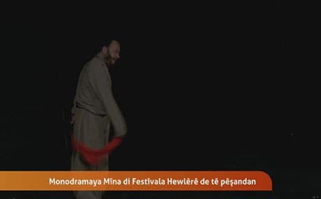 بەڤیدیۆ.. فێستیڤاڵی مۆنۆدراما لە هەولێر بەردەوامە