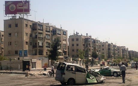 Yarmouk, Damascus. AP Photo. 