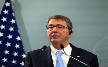 US Defense Secretary Ashton B. Carter. Photo: AP 