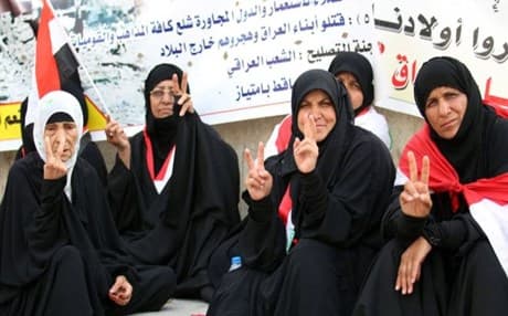 Sadr supporters are warning they will march from parliament to the Green Zone. AFP photo.