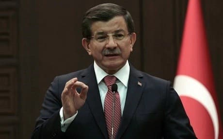 Turkey's Prime Minister Ahmet Davutoglu. AP Photo. 