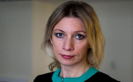  Russia's Foreign Ministry spokeswoman Maria Zakharova. AP Photo. 