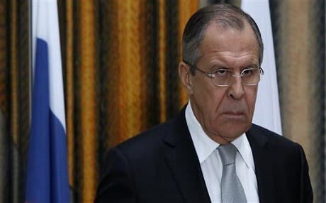 Russian Foreign Minister Sergei Lavrov. AP Photo. 