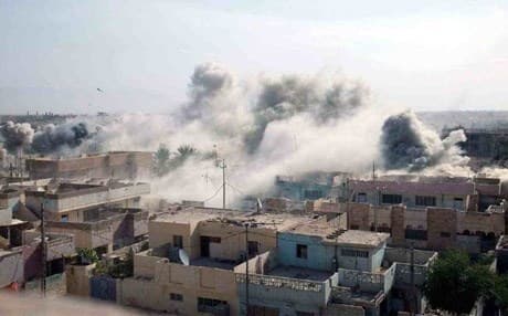 The Iraqi army, police, tribesmen, and warplanes from the US-led coalition have all took part in the offensive
